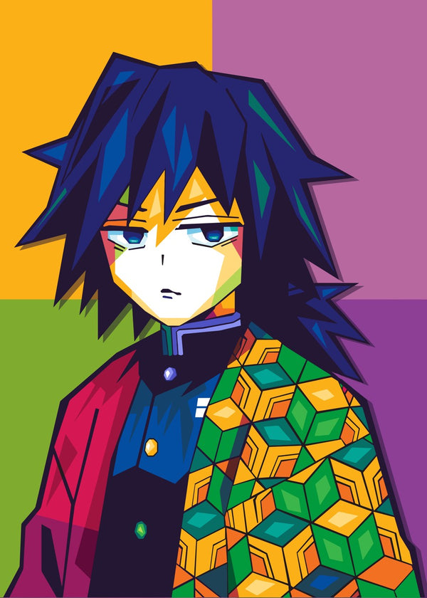 Giyu Tomioka, Demon Slayer Kimetsu No Yaiba