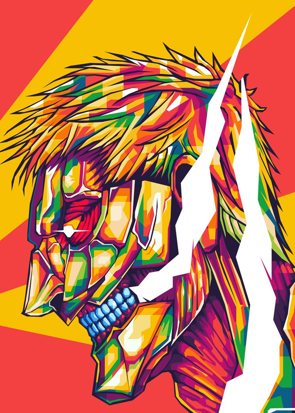 Armored Titan pop art