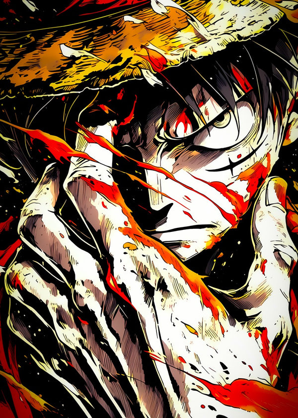 Luffy Intense Battle Look