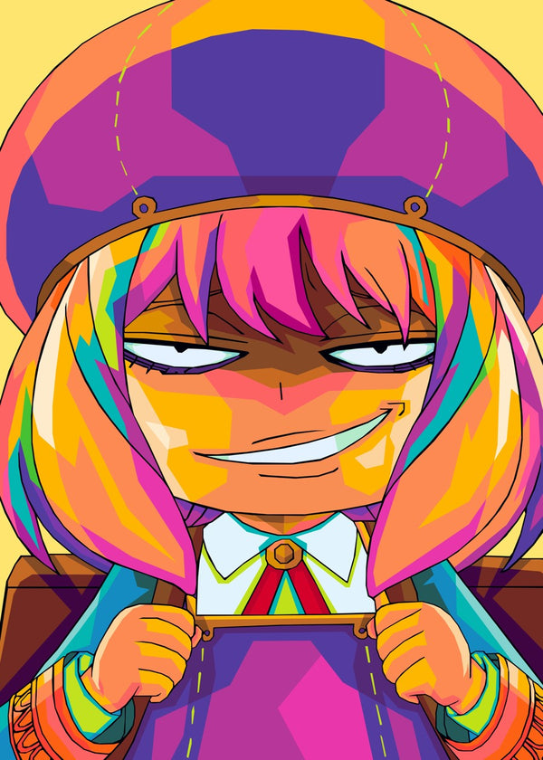 Anya Forger pop art, Spy x Family