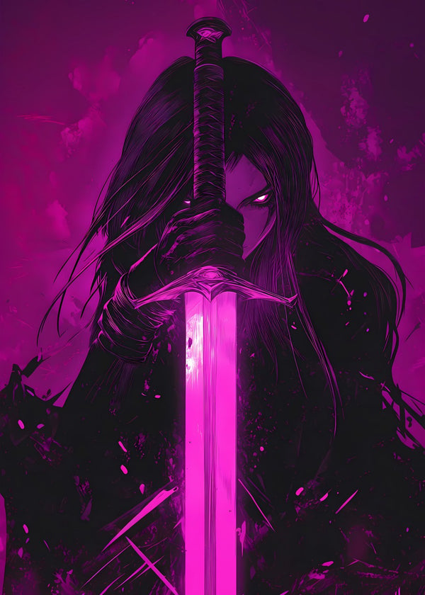 Anime Girl Devil Witch Warrior