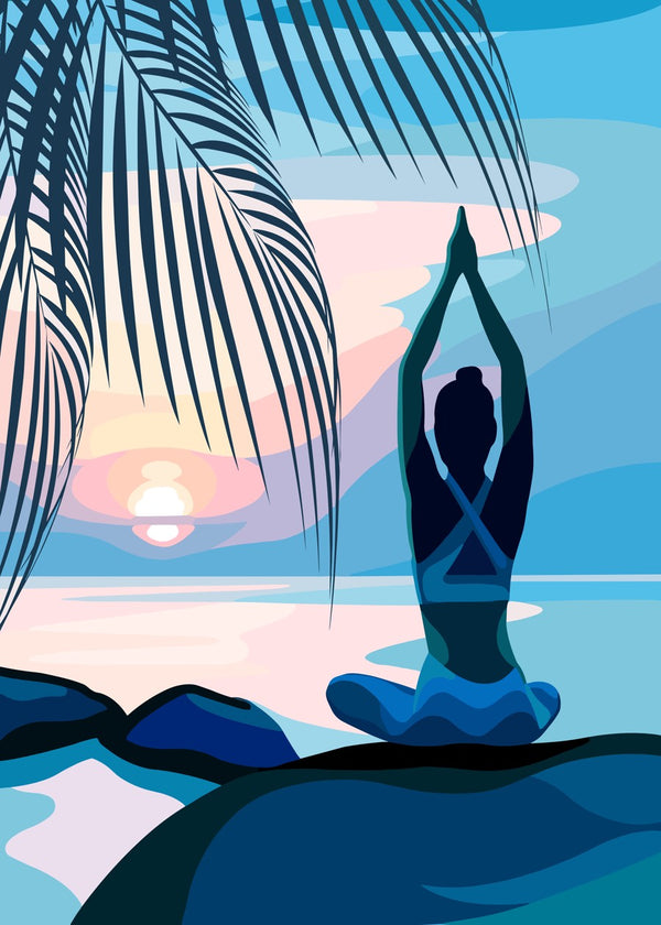 Sunrise Yoga by the Ocean