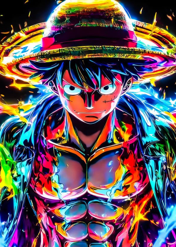 Luffy Neon Awakening