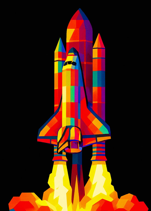 Space Shuttle Wpap Art