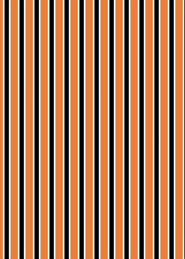 Halloween Striped Pattern