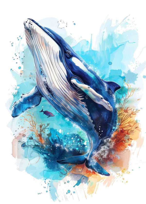 Rising Whale from the Depths