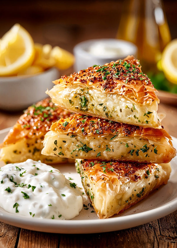 Golden Herb Filo Crunch