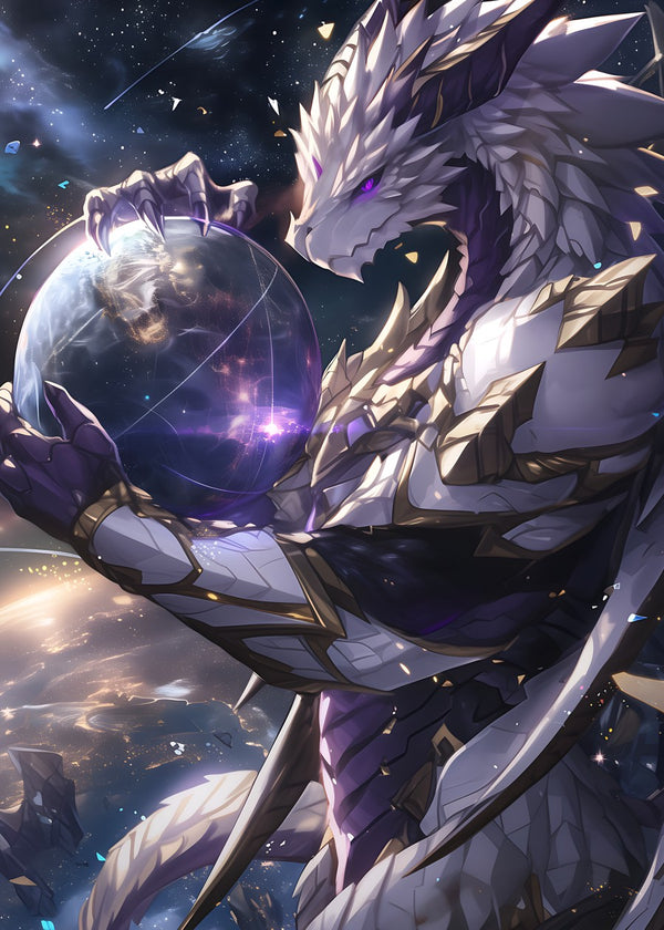 Cosmic Dragon's Embrace
