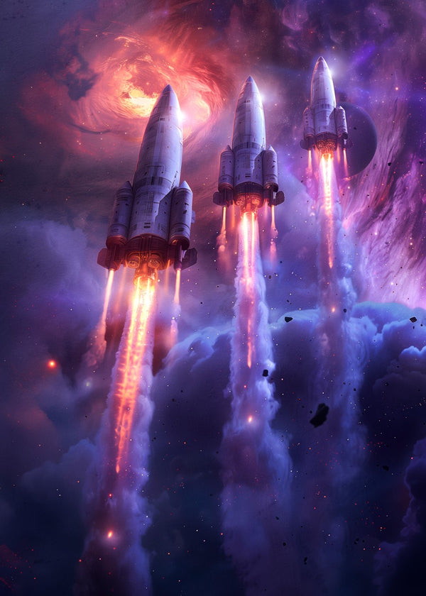 Spaceships on a mission