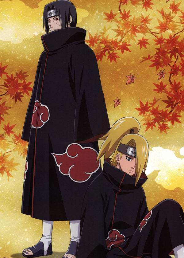 Itachi Uchiha and Deidara , Naruto