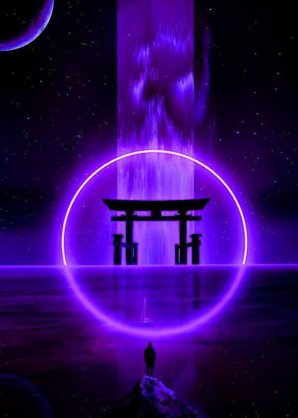 Neon Torii Gate