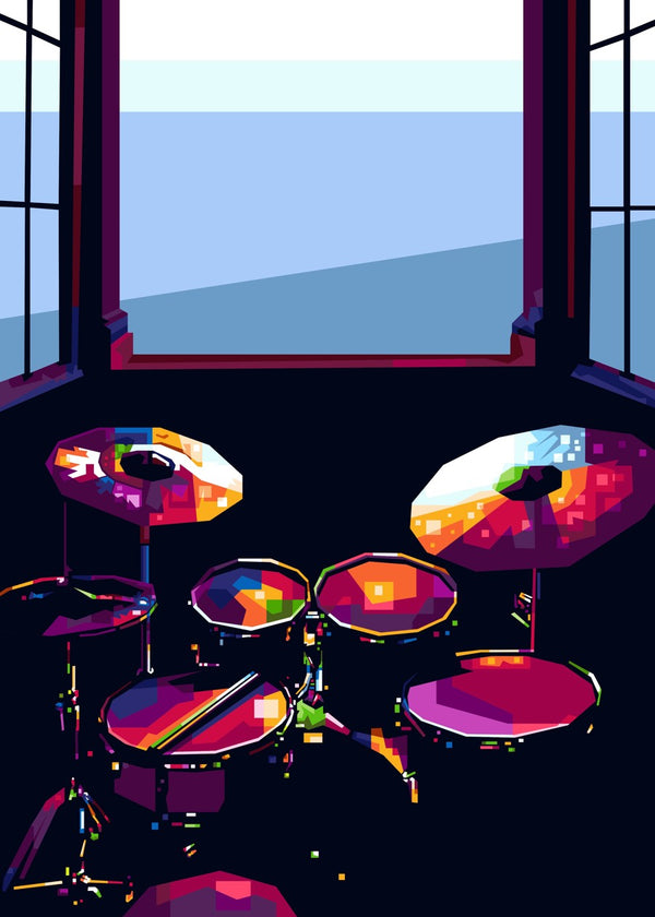 Drum Pop art