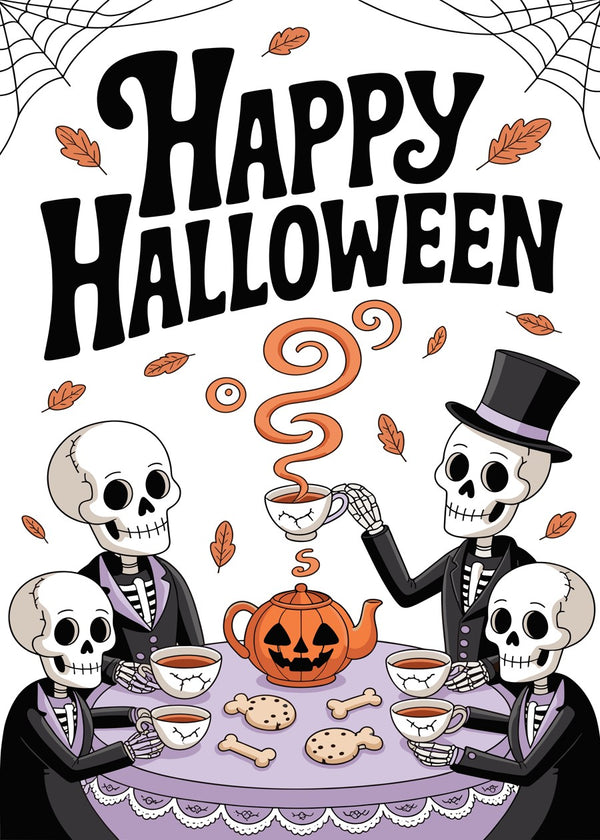 Skeleton Tea Party