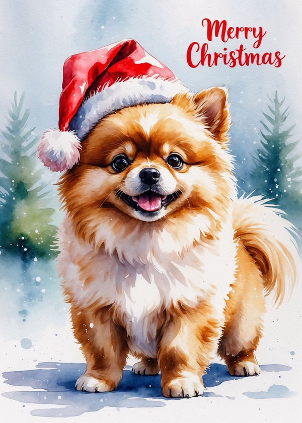 Merry Christmas Pomeranian