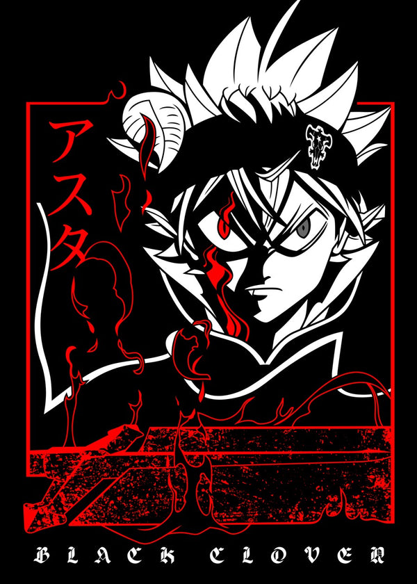 Asta Black Clover Power Art