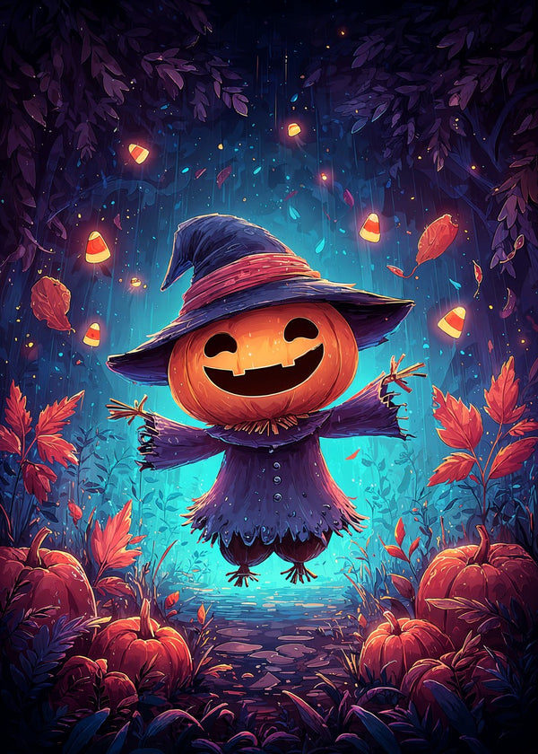 Pumpkin Scarecrow of the Candy