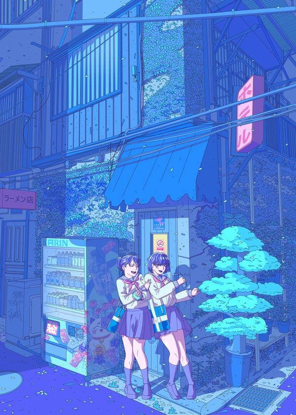 Late Night on Japanese streets