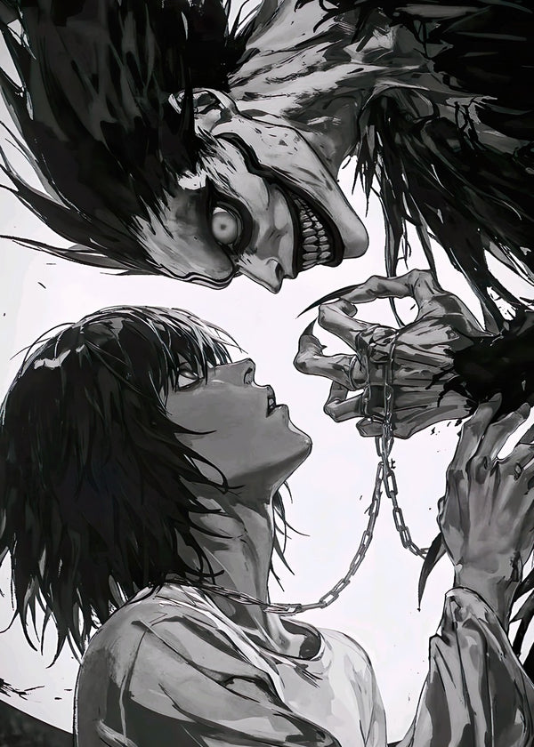 L ryuzaki x Ryuk