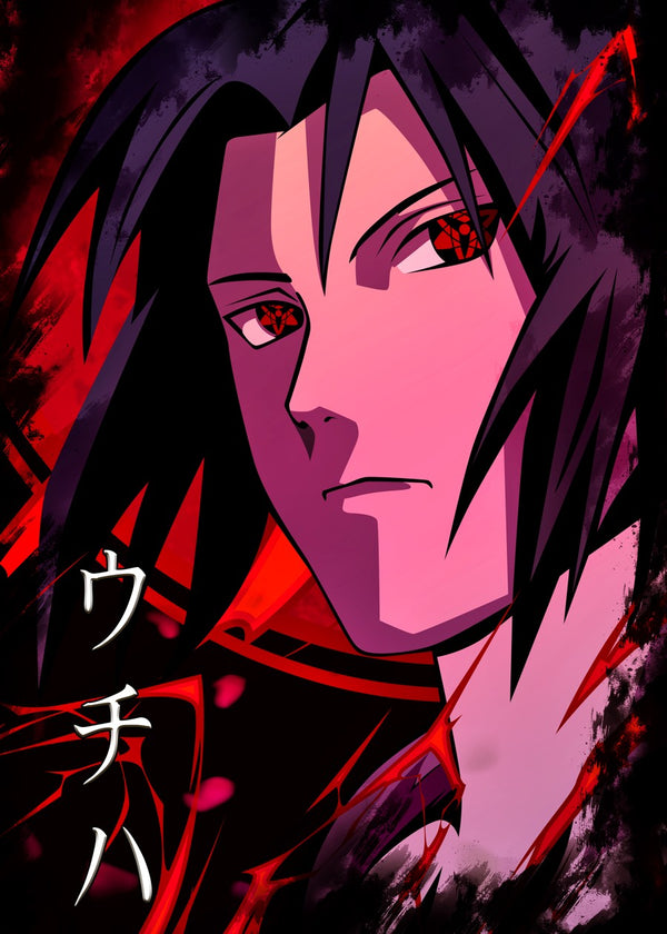 uciha sasuke red moon