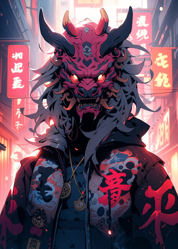 The Oni King of Neon Alley