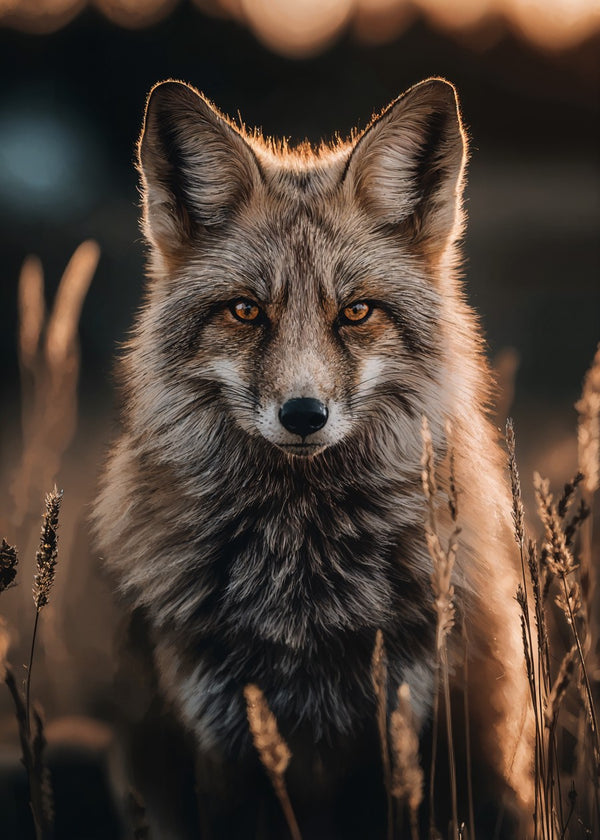 Twilight Gaze of the Fox