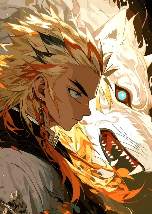 Kyojuro Rengoku, Demon Slayer Kimetsu no Yaiba