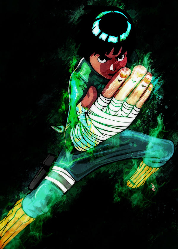 rock lee taijutsu