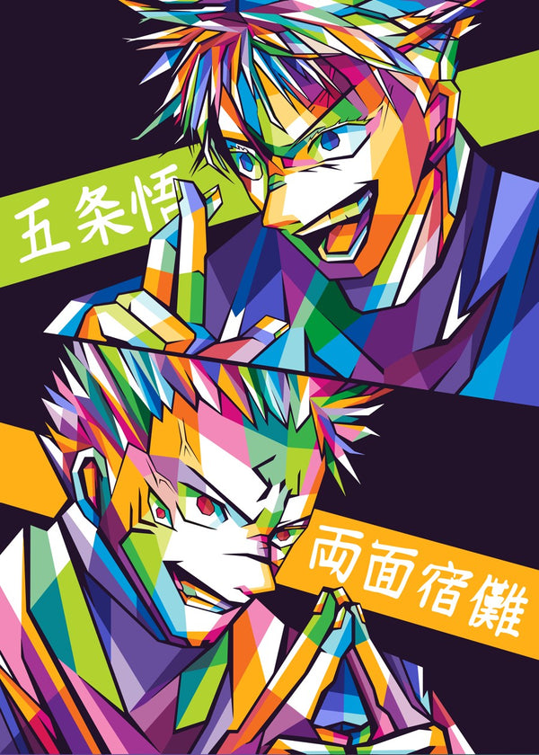 Satoru Gojo and Ryomen Sukuna, Jujutsu Kaisen