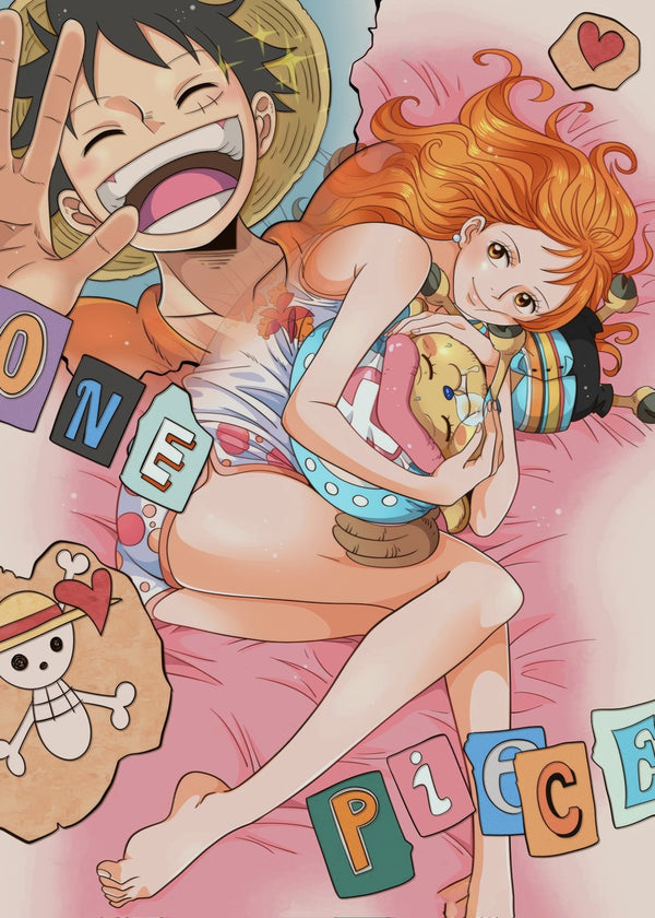 nami lufy one piece