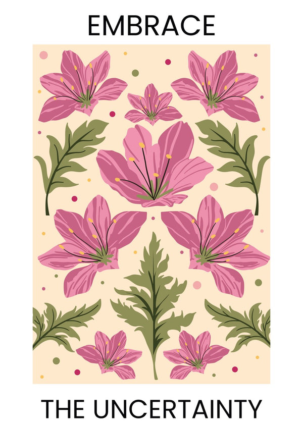 Floral Courage Print