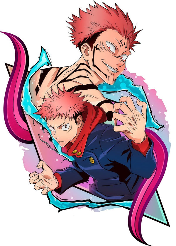 Yuji Itadori & Ryomen Sukuna, Jujutsu Kaisen