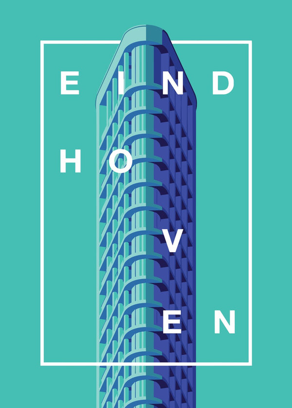 Eindhoven Tower Geometric Art