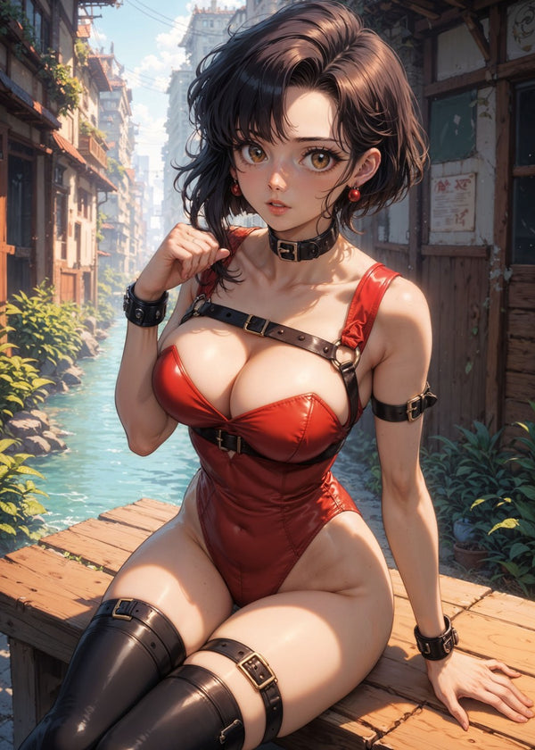 Fantasy Girl Red Suit