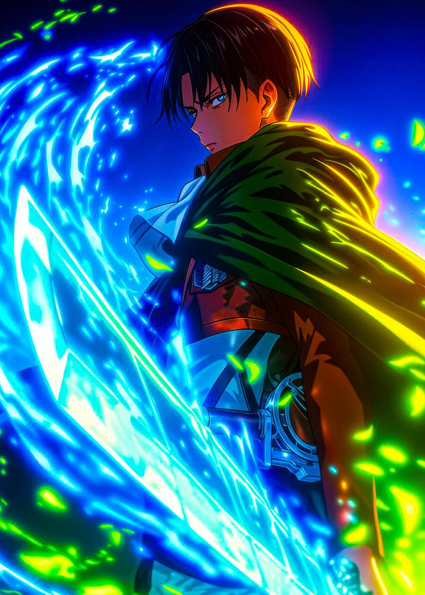 Levi Ackerman Blade Strike, Attack on titan