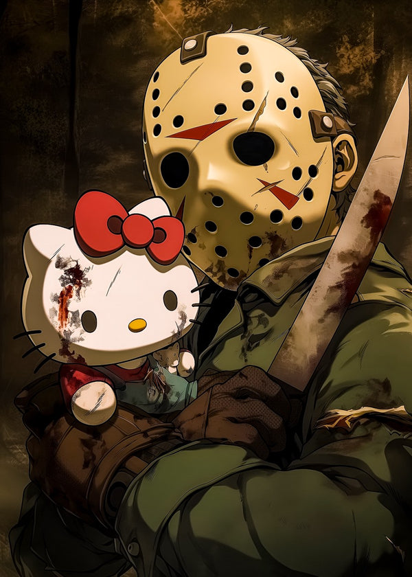 Hello Kitty Jason Voorhees Halloween