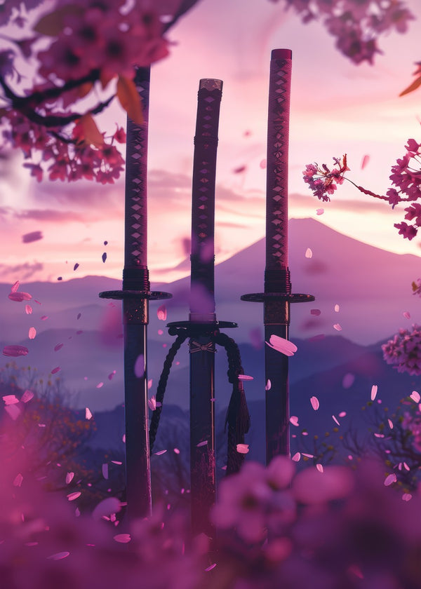 Katana Japan Cherry Blossom