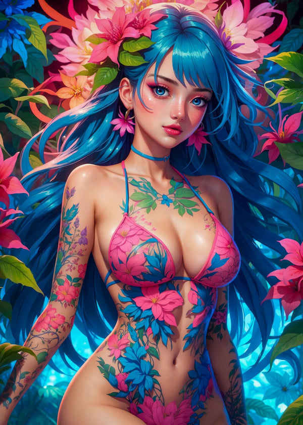 Fantasy Flower Girl