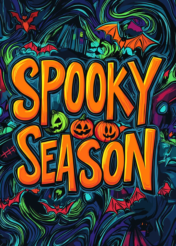 Spooky Season Gothic Collage