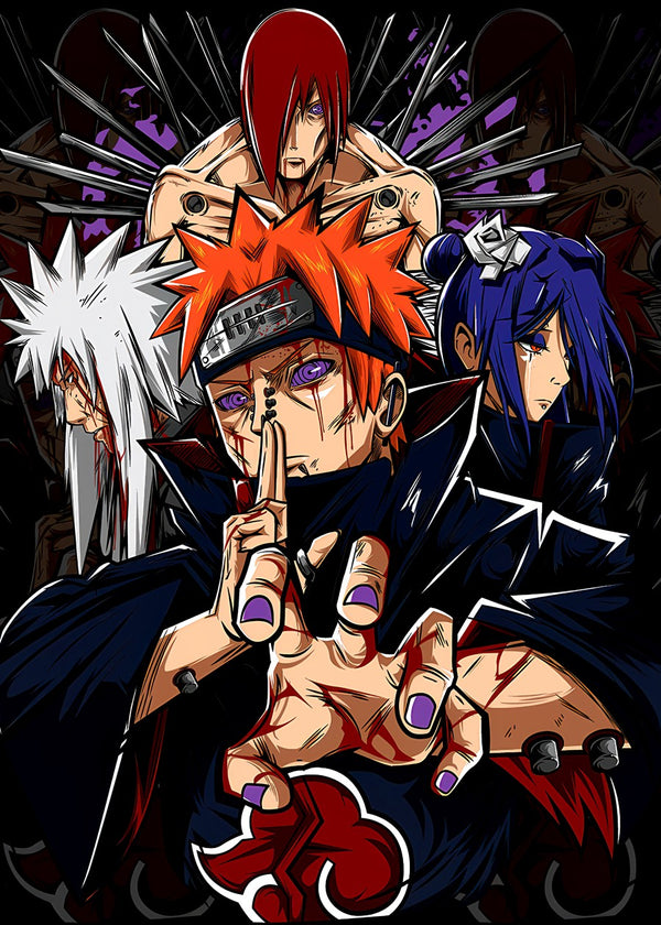 Pain Akatsuki, Naruto