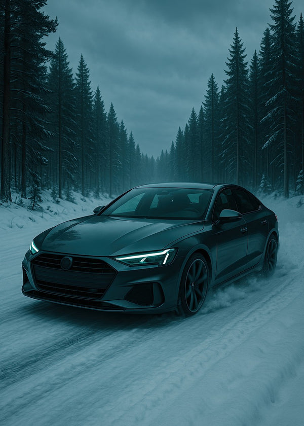 Car Driving in Forest