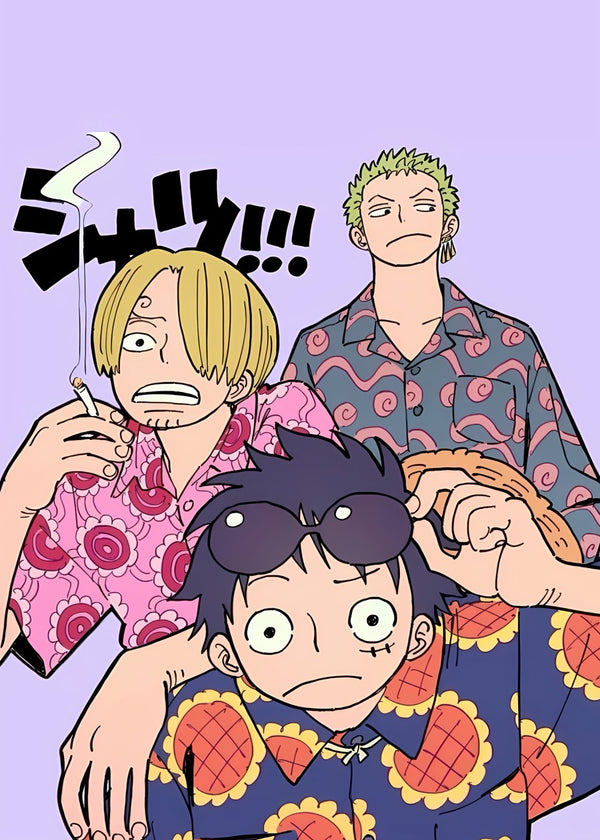 Luffy Zoro Sanji Humor, One Piece