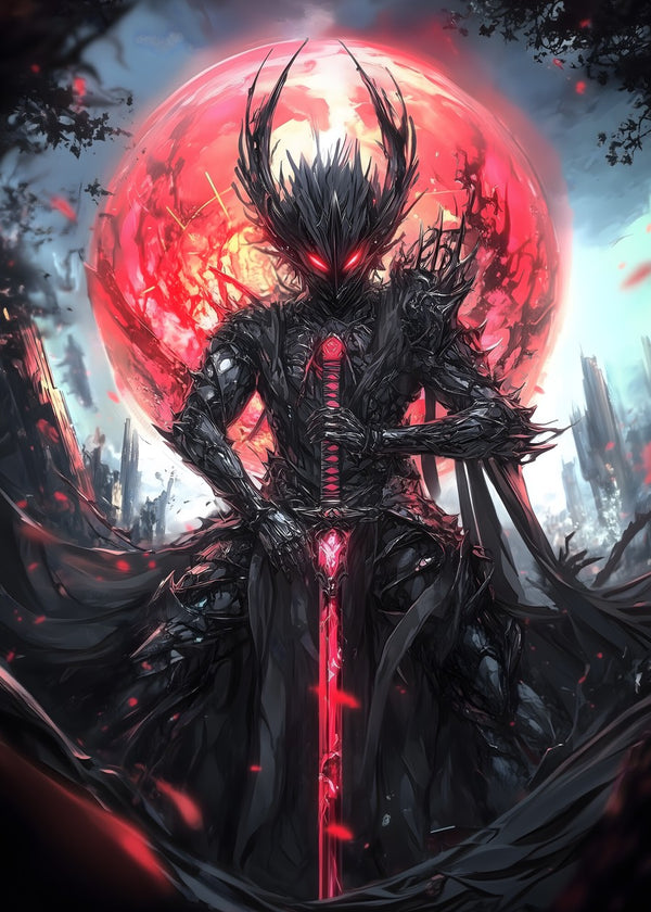 Crimson Eclipse Guardian