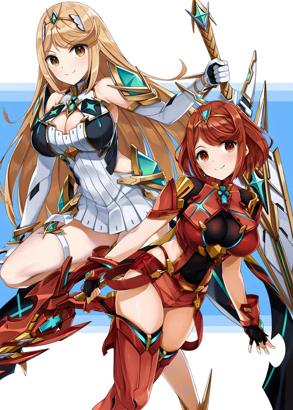 Xenoblade Pyra and Mythra