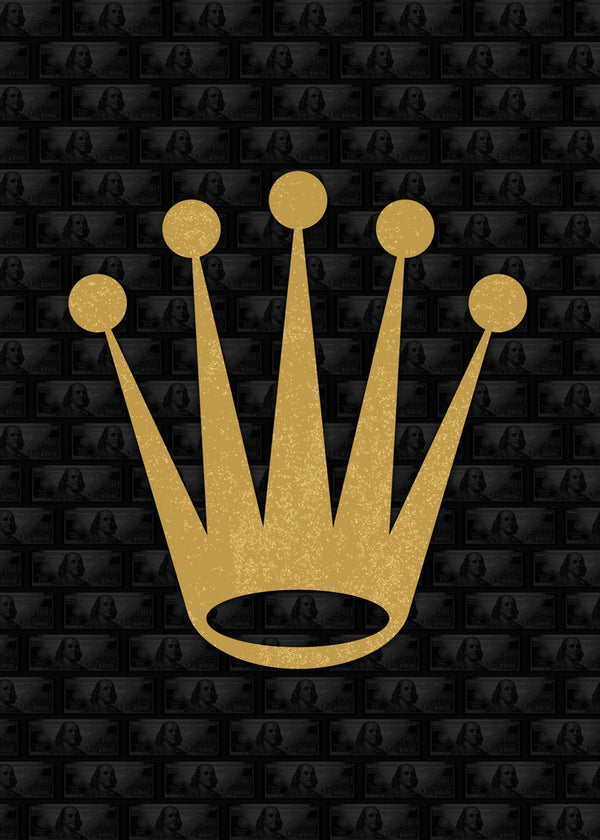 Golden Crown Money Art
