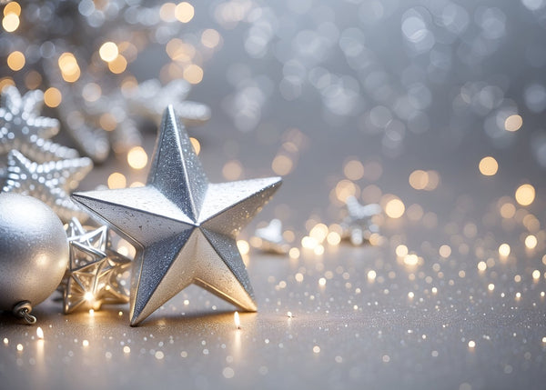 silver Christmas star