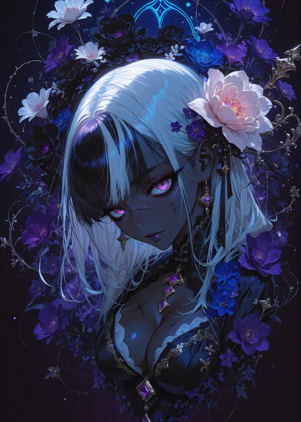 Midnight Blossom Enchantress