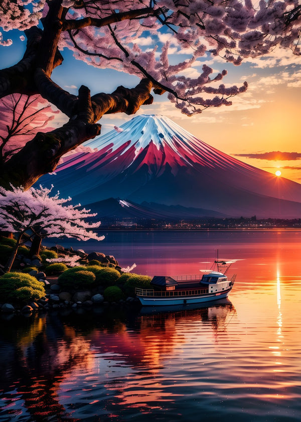 Lake Sunset Kawaguchiko