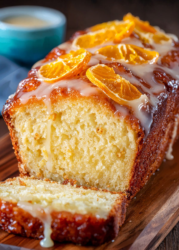 Citrus Drizzle Pound Cake