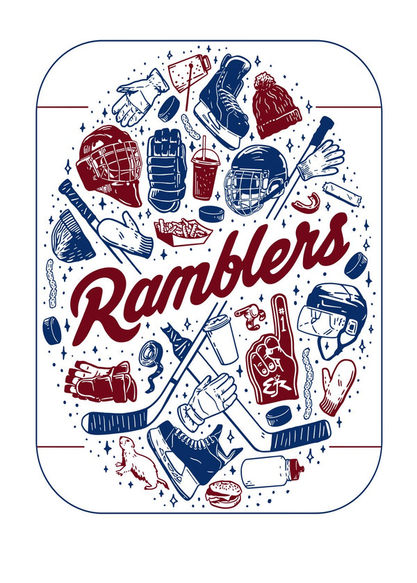 Ramblers Hockey Collage