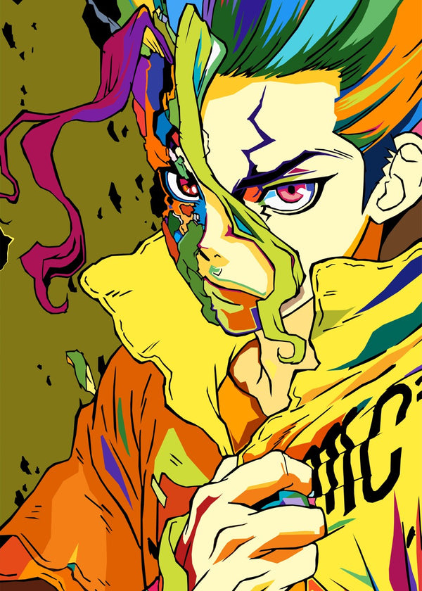 Senku Dr Stun Pop art